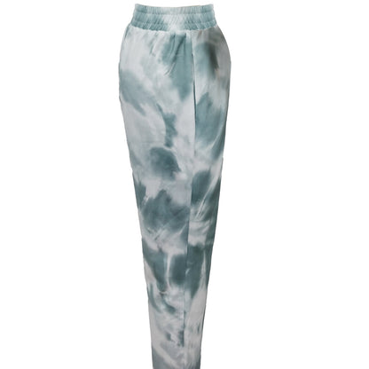 Ladies' Sports And Leisure Tie Dye Pants, Trendy Pants FitiqueFit