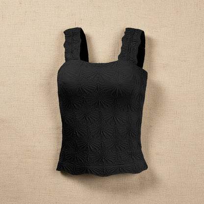 Women's Pleated Figure-flattering Square-neck Camisole FitiqueFit