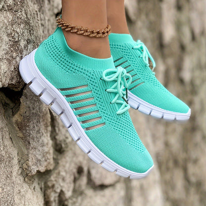 Flying Weave Casual Sneakers, Women Shoes NovaCart