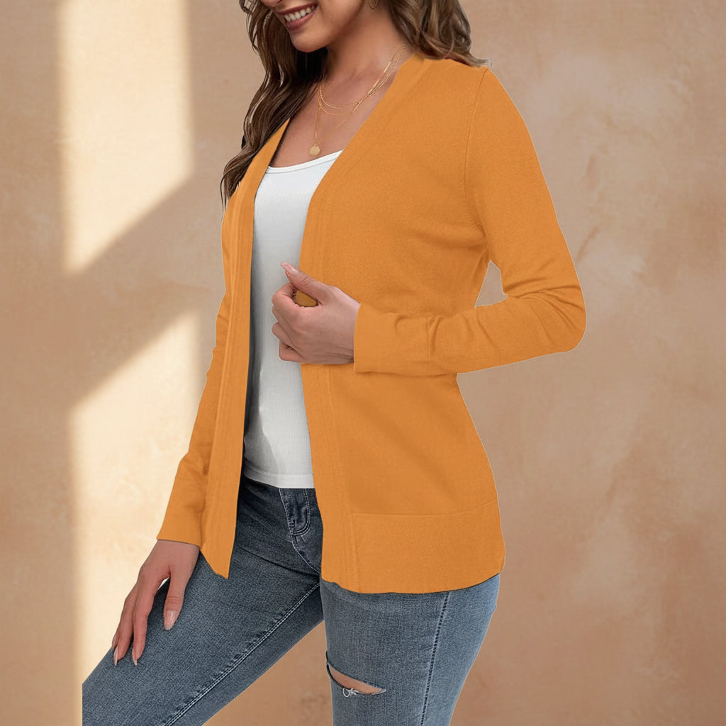 Women's Knitted Loose Cardigan Coat – 4 Colors S–XXL FitiqueFit