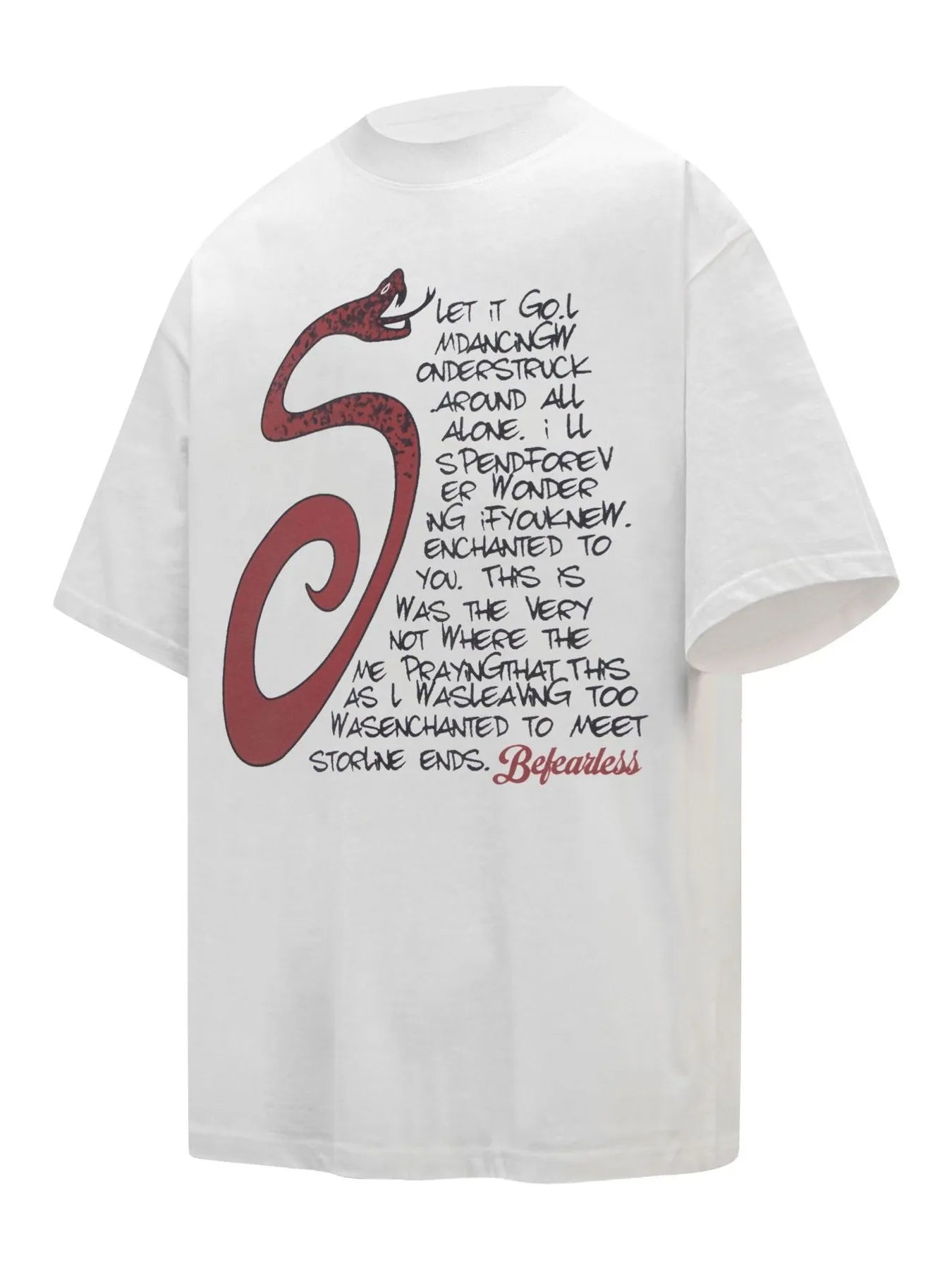 Men's Letter Round Neck Short Sleeve T-Shirt New Era Fashion LLc