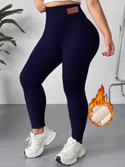 Women’s Plus Size Thermal Yoga Set | 4-Piece Activewear Outfit FitiqueFit