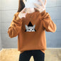 Cartoon Round Neck Top Trendy Plus Size Women's Clothing See size chart under “more details” The Fashion Celestial