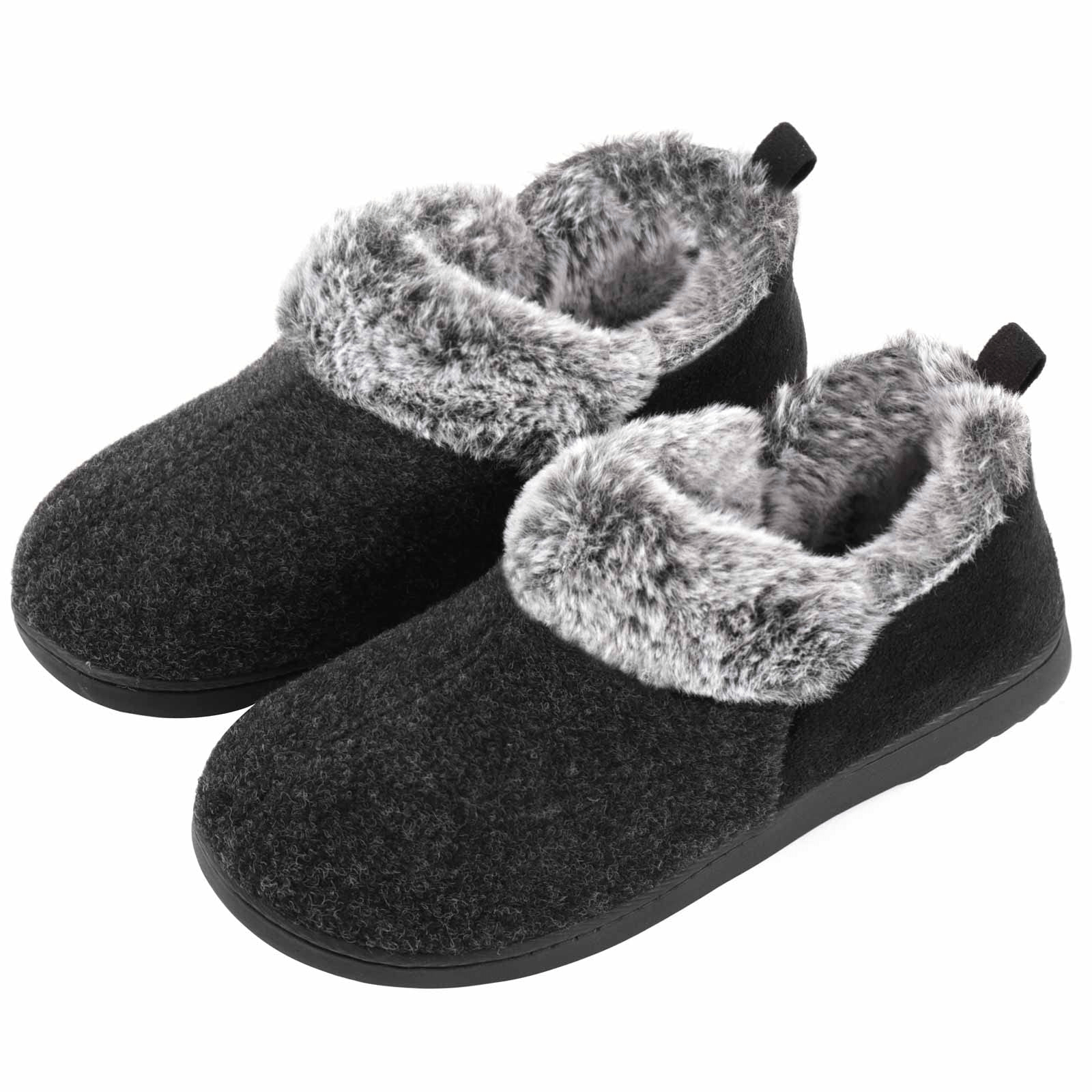 Women's Cozy Slippers, Warm Plush Lining, Faux Fleece Blend Micro Household Shoes, Indoor and Outdoor Anti-slip Sole, Preferred Gift for Holidays, Women Shoes NovaCart