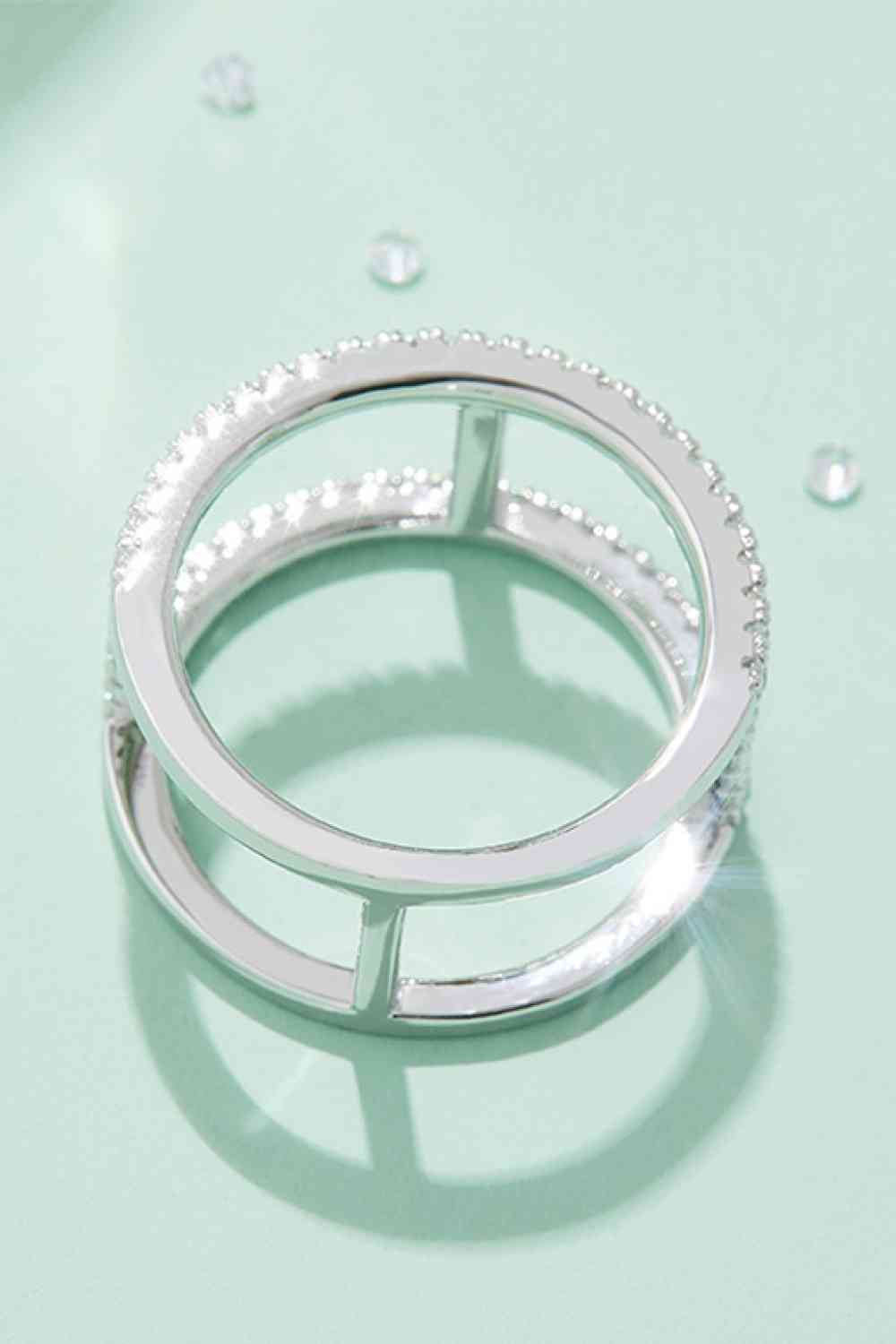 Always Get Better Moissanite Ring – Modern Minimalist Design See size chart under “more details” The Fashion Celestial