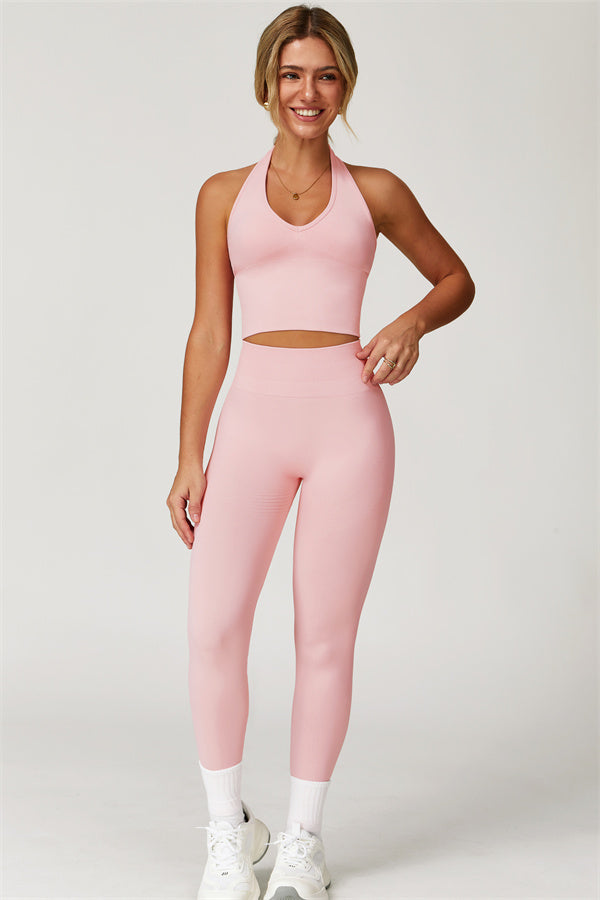 The Delight Jacket Sports Bra Leggings 3-Piece Set Fitglutes Activewear Gymwear Sportswear & Workout Clothes