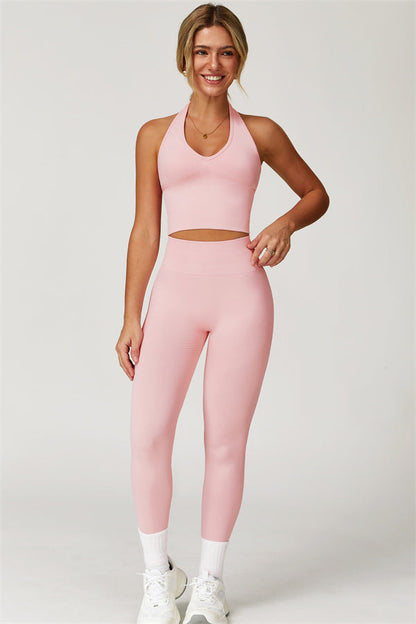 The Delight Jacket Sports Bra Leggings 3-Piece Set Fitglutes Activewear Gymwear Sportswear & Workout Clothes