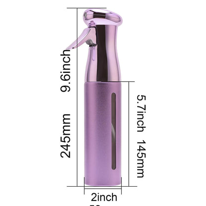1pcs 300ml Electroplating Continuous Spray Bottle Automatic High-pressure Spray Bottle Hairdressing Alcohol Disinfection Spray Bottle NovaCart