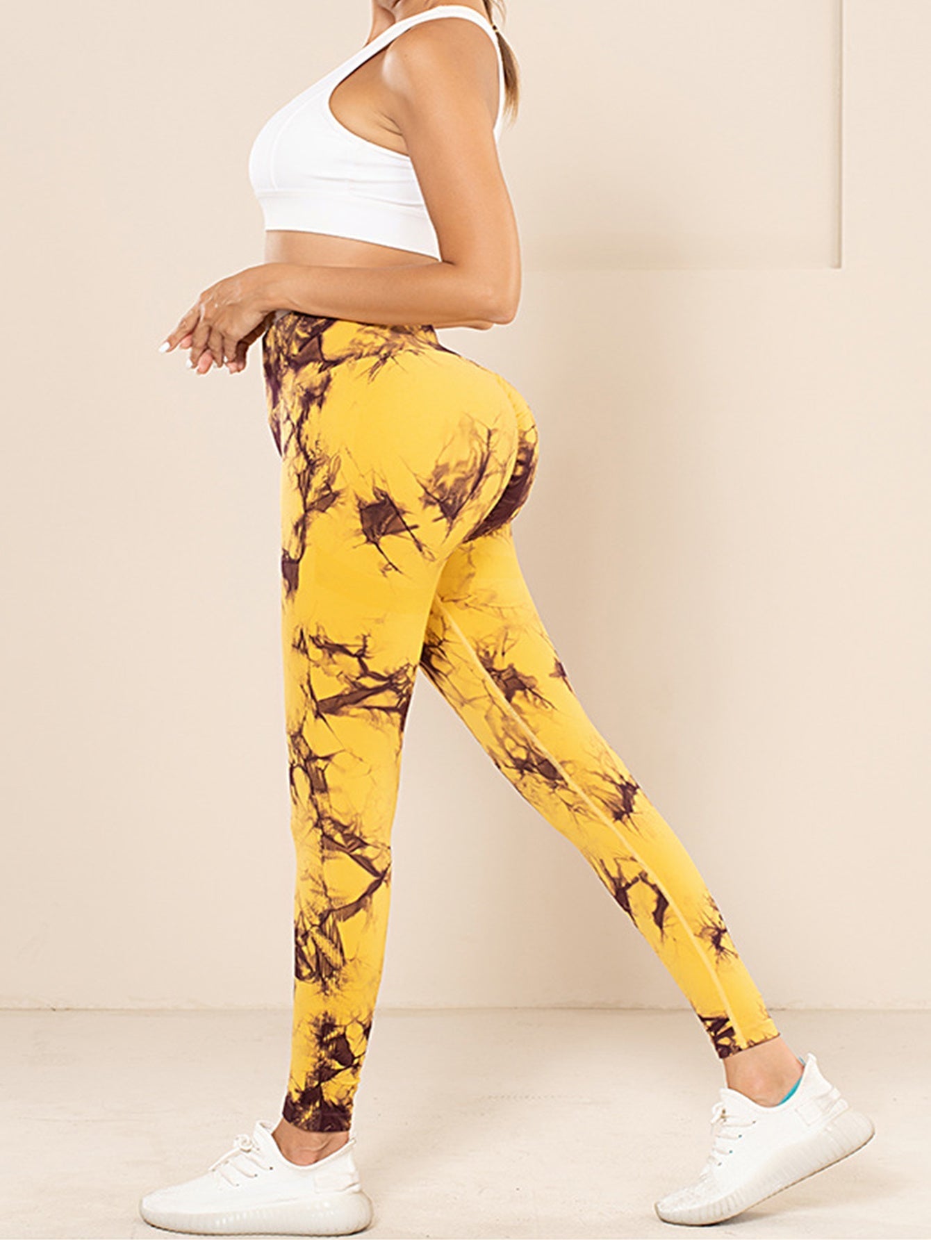 5-Pack Tie Dye Cut-Out Leggings FitiqueFit