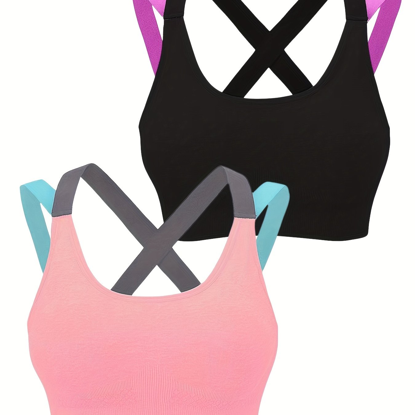 Summer Outer Wear Beautiful Back No Steel Ring Vest Type Sleep Sports Underwear Female Yoga Running Fitness Sports Bra Thin NovaCart