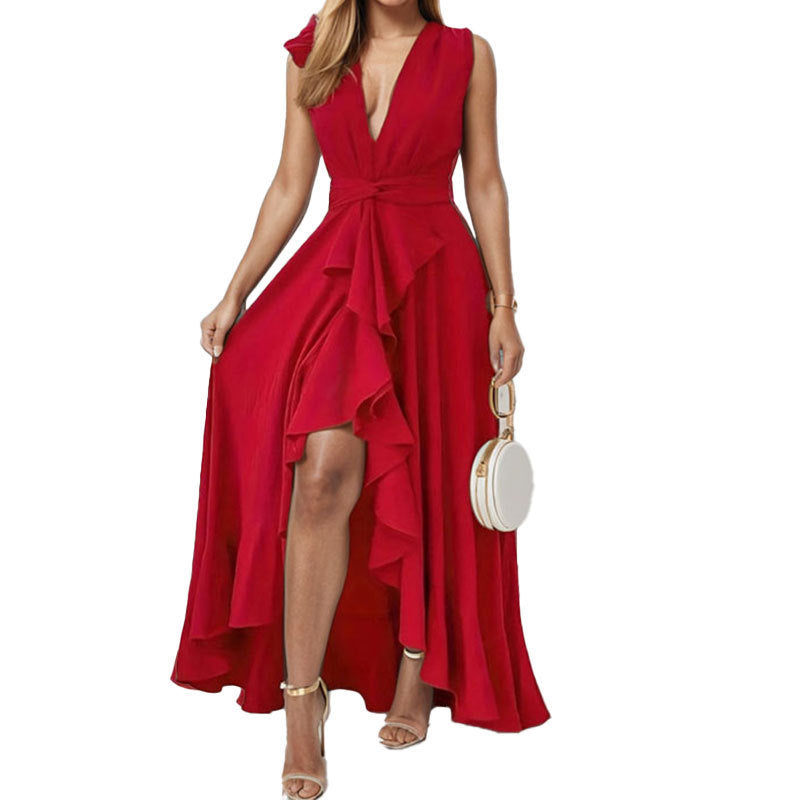 European And American Temperament Commute Design Sense Dress Women Grayceful LLC