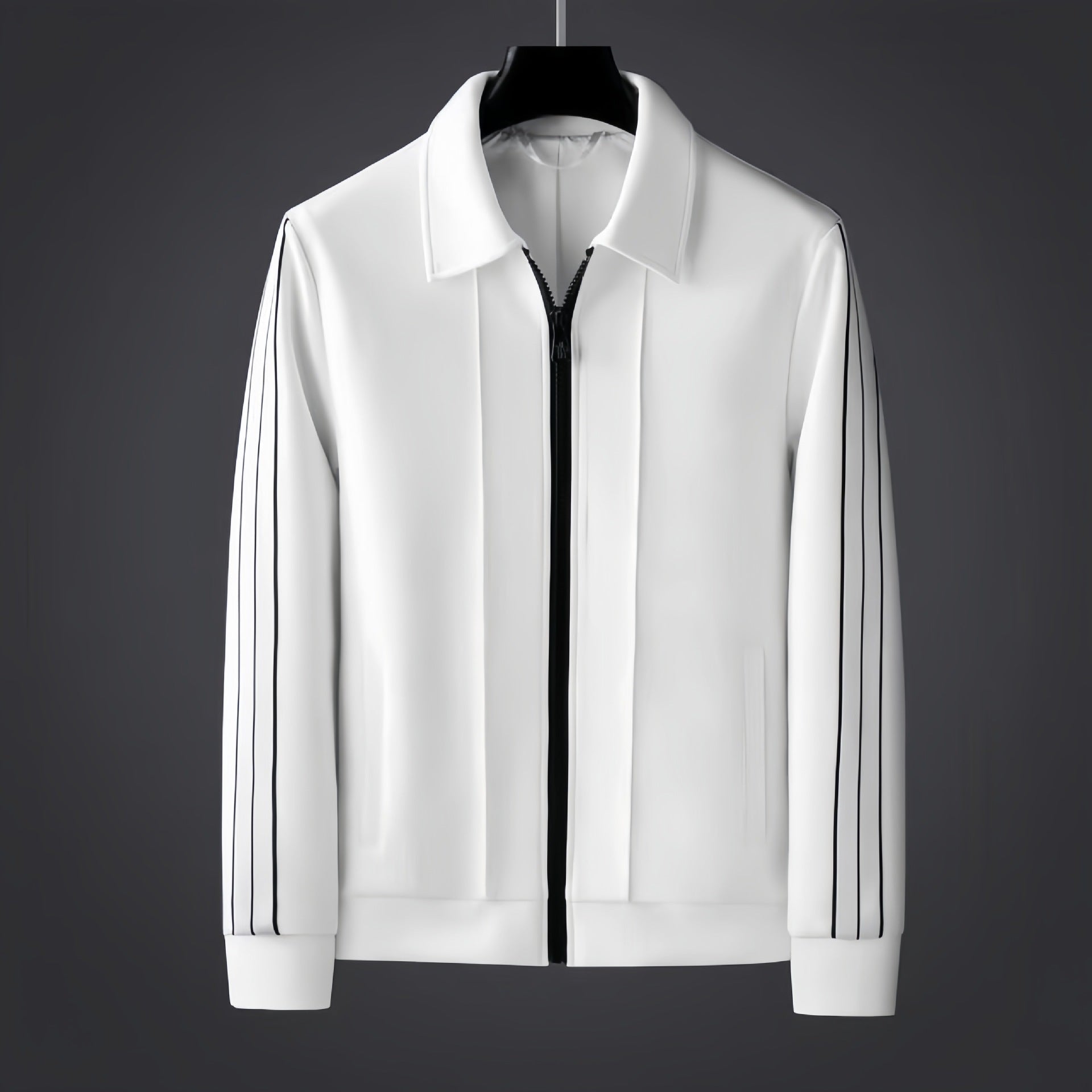 Casual Sports Men's Long-sleeved Cardigan Sweater Baggy Coat Grayceful LLC