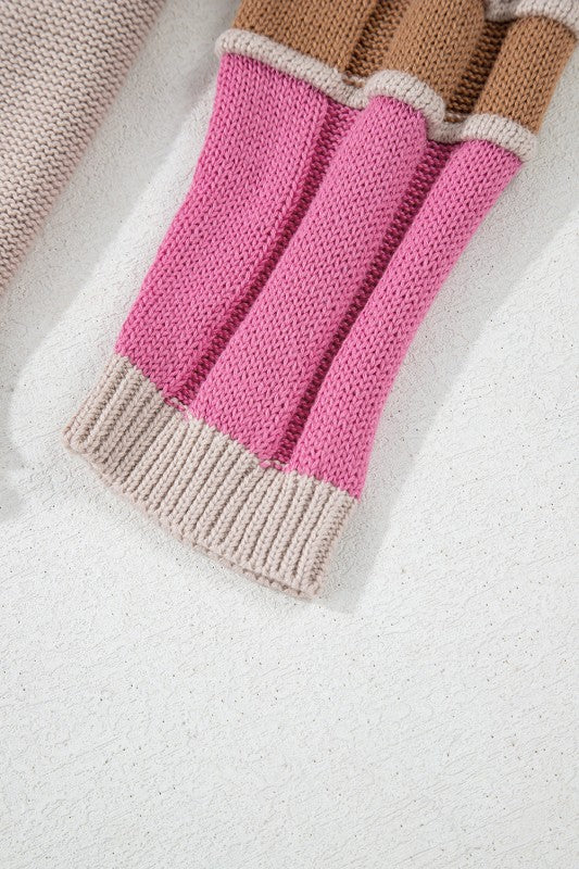 Ava Colorblock Exposed Seam Sweater Shop Style & More | Fresh Looks, Everyday Deals & Free Shipping