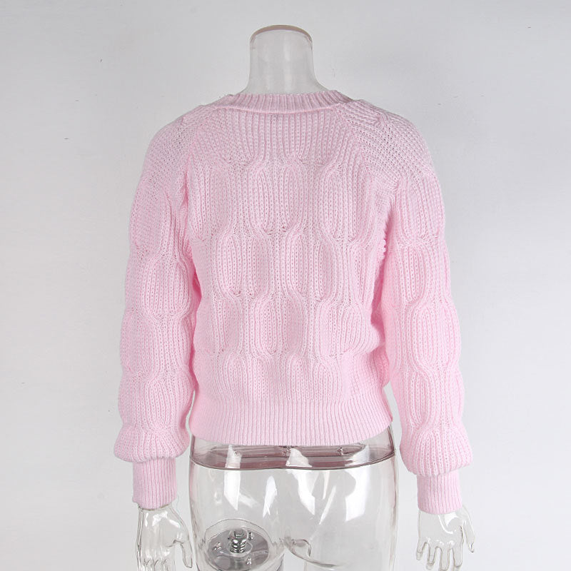 Women's Bow Cropped Cardigan FitiqueFit