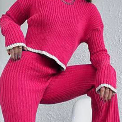 Women’s Casual Color-Block Two-Piece Set FitiqueFit