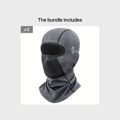 Breathable & Warm Motorcycle Riding Neck Gaiter • Adjustable Ear Loops • Full Face Coverage for Winter, Skiing, And Street Bikes • Skiing Accessory • Sleek Design • Flexible Fit NovaCart