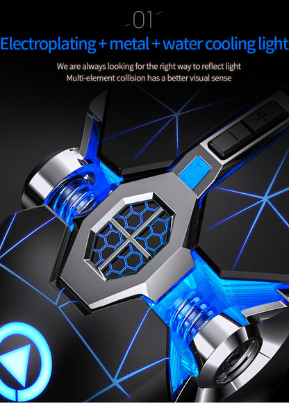 Silvery Carved Wired Mouse for E-Sports Gaming, Silent and Sound Chicken-Eating Mouse Macro for Desktops and Laptops NovaCart