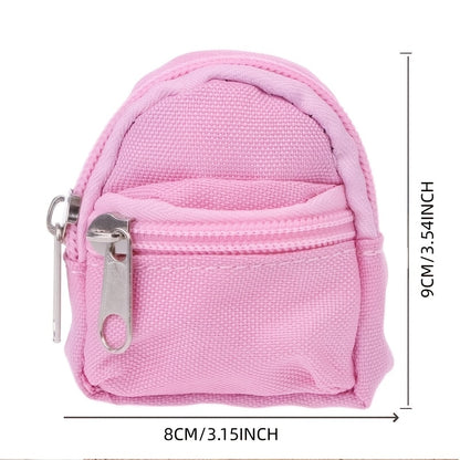 For LABUBU 11.81inch Doll 1/6 BJD Doll Mini Bag Backpack Mini Doll Bag Doll House Decoration Toy Accessories For Gifts Halloween, Christmas Gift NovaCart