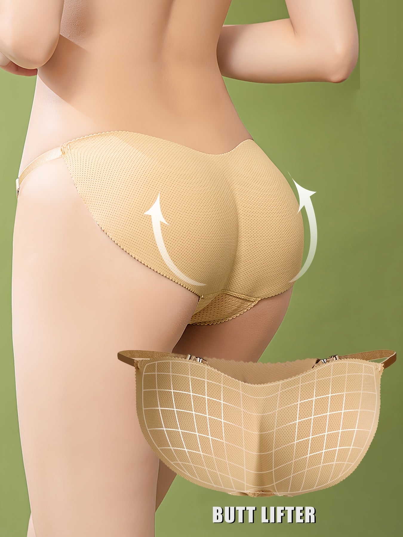 Invisible Boost Fake Butt Lifting Bikini Panties for Women – Ultra-Thin Breathable and Seamless Women's Lingerie for Natural Enhancement and All-Day Comfort Stevvex