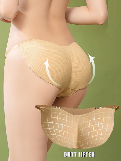 Invisible Boost Fake Butt Lifting Bikini Panties for Women – Ultra-Thin Breathable and Seamless Women's Lingerie for Natural Enhancement and All-Day Comfort Stevvex
