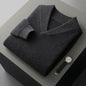 Men's Knitted Bottoming Shirt Pullover Long Sleeve Sweater Loose Casual Grayceful LLC