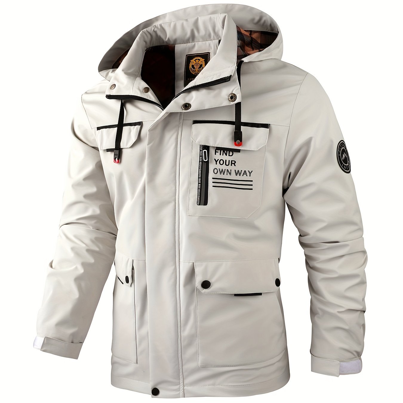 Spring and Summer Men's Fashion Casual Windbreaker Pilot Jacket Outdoor Sports Jacket NovaCart
