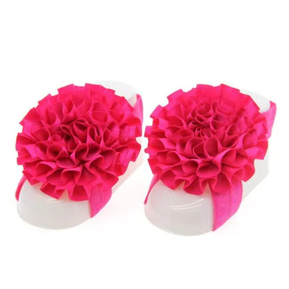 Baby Floral Headband and Foot Accessories Set