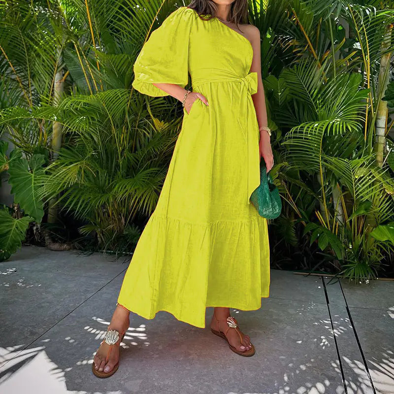 Loose Irregular Dress for Women