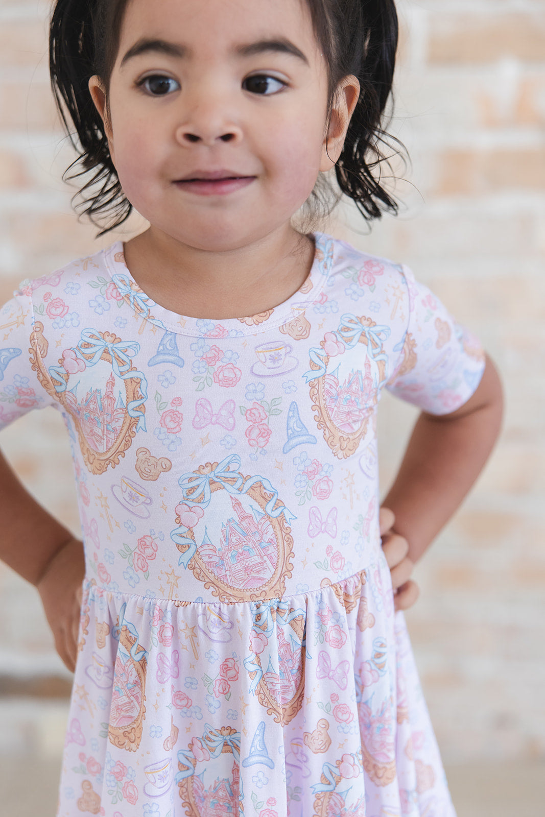 When You Wish - Ruffle Dress Blush Lotus