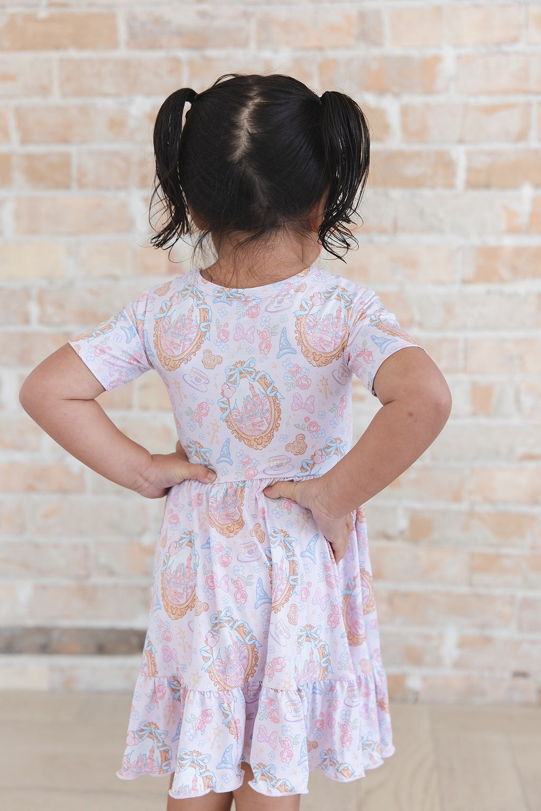 When You Wish - Ruffle Dress Blush Lotus