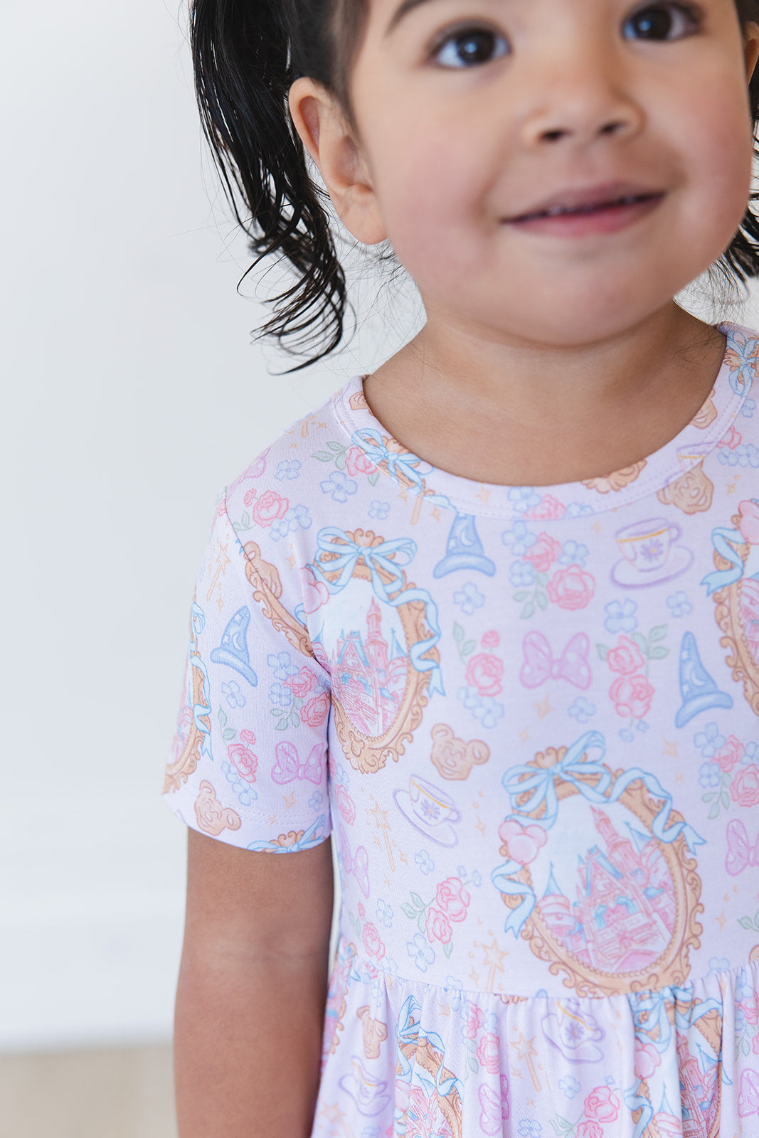 When You Wish - Ruffle Dress Blush Lotus