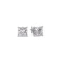 Princess Cut Diamond Stud Earring Fascinating Diamonds