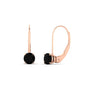 1 Carat Round Diamond Lever Back Earrings Fascinating Diamonds