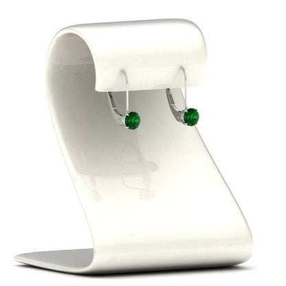1 Carat Round Diamond Lever Back Earrings Fascinating Diamonds