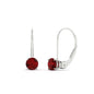 1 Carat Round Diamond Lever Back Earrings Fascinating Diamonds