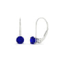 1 Carat Round Diamond Lever Back Earrings Fascinating Diamonds