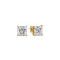 Princess Cut Diamond Stud Earring Fascinating Diamonds