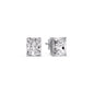 Radiant Diamond Basket Stud Earring Fascinating Diamonds