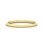 Unisex Classic Flat Cigar Band Fascinating Diamonds