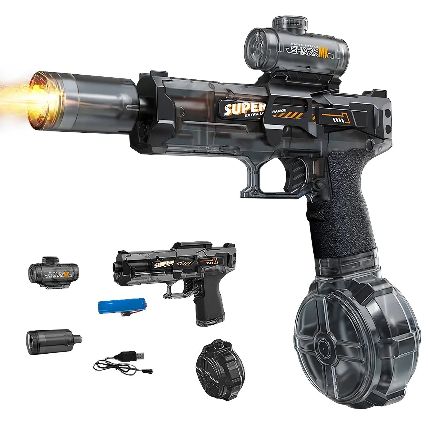 Glow LED Water Gun ViralGalleria.com