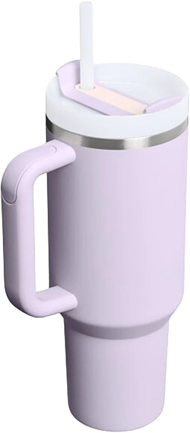 Stanley 40 oz Stainless Steel H2.0 Flowstate Quencher Tumbler - Purple Dust Denim Exchange
