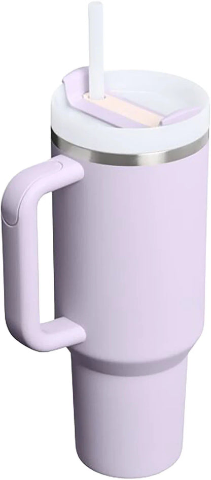 Stanley 40 oz Stainless Steel H2.0 Flowstate Quencher Tumbler - Purple Dust Denim Exchange