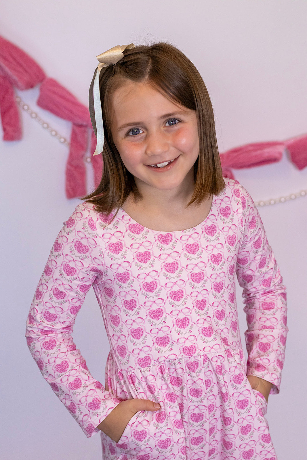 Caroline Leggy Romper - Rosie Hearts and Ribbons Always In Bloom Clothing Co