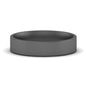 Light Weight Flat Mens Wedding Band Fascinating Diamonds