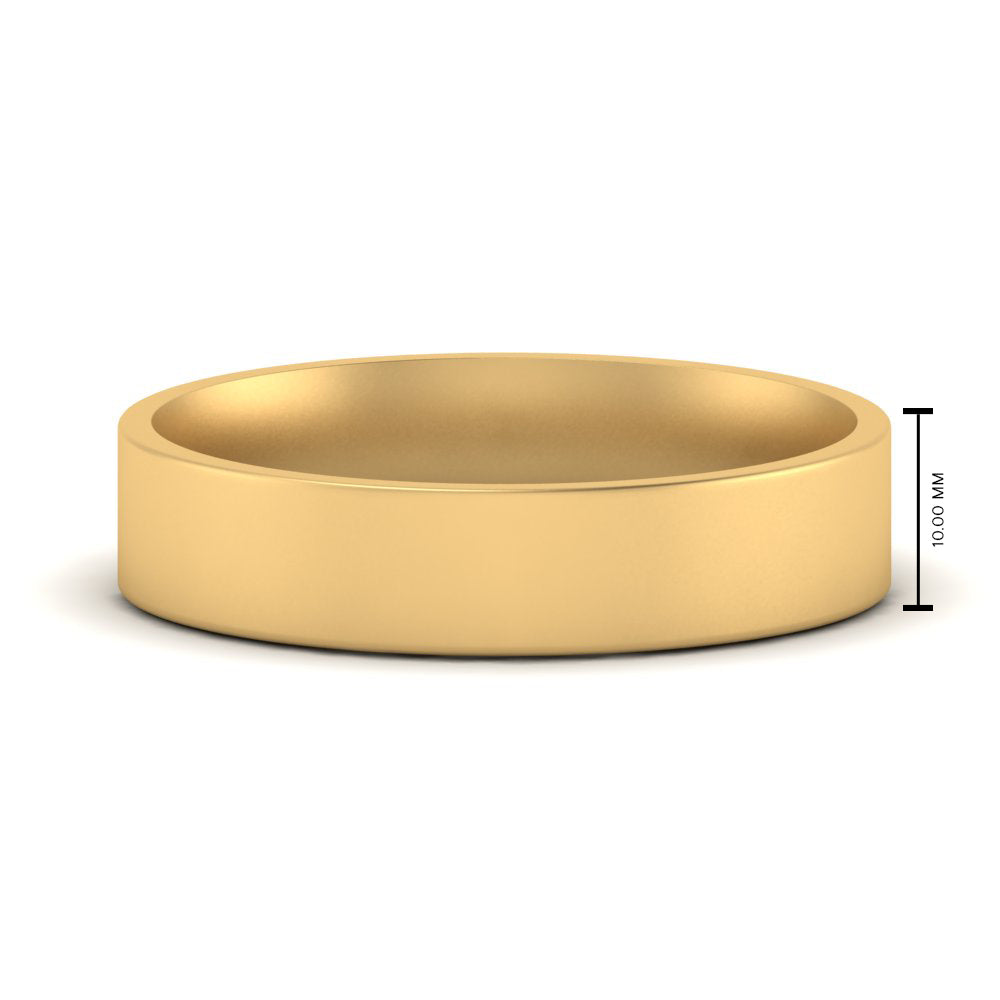 Light Weight Flat Mens Wedding Band Fascinating Diamonds