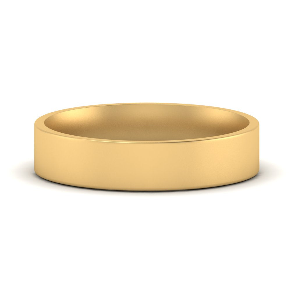 Light Weight Flat Mens Wedding Band Fascinating Diamonds