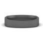 Square Comfort Fit Mens Wedding Band Fascinating Diamonds