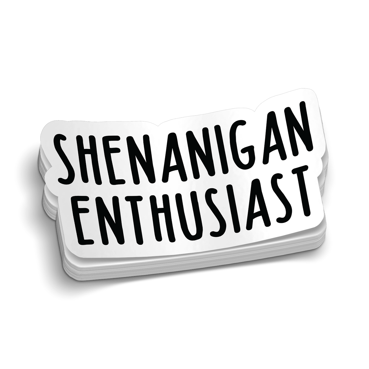 Shenanigan Hard Hat Decal Armed American Supply