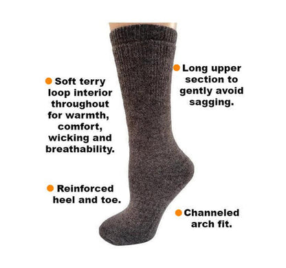 100% Alpaca American Traveler Socks Purely Alpaca