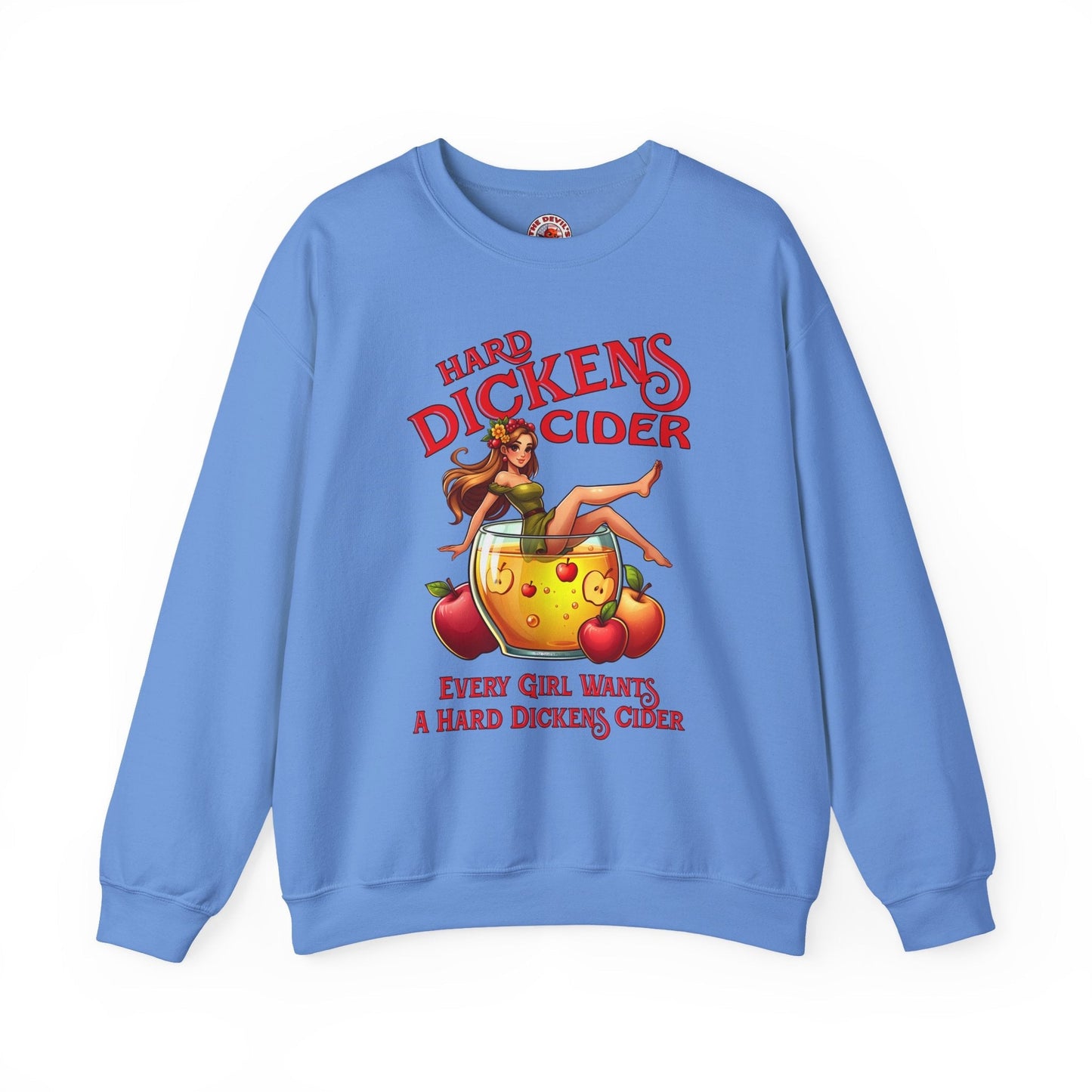 Hard Dickens Cider Crewneck Sweatshirt The Devil's Pickle